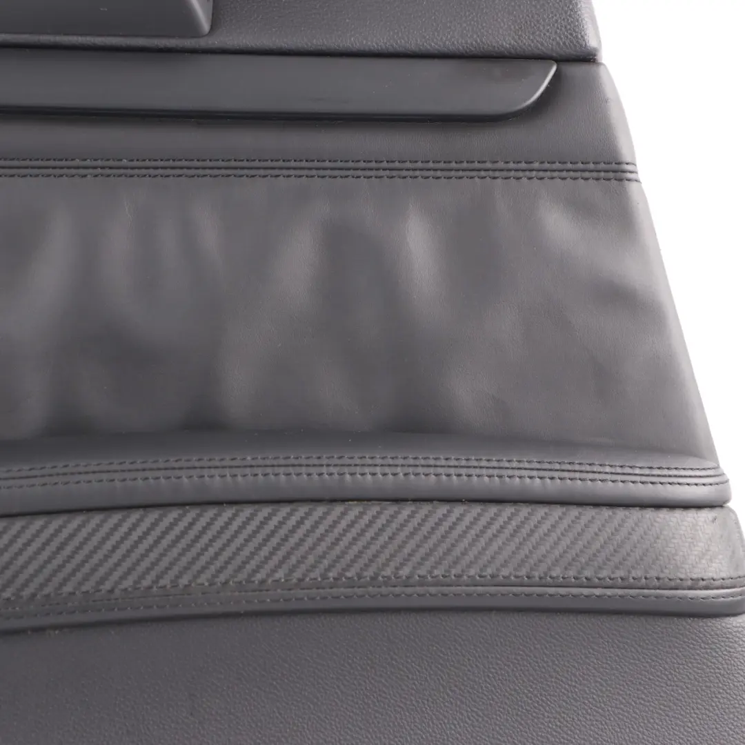 BMW E92 M3 Coupe Rear Left N/S Lateral Trim Panel Lining Black Leather