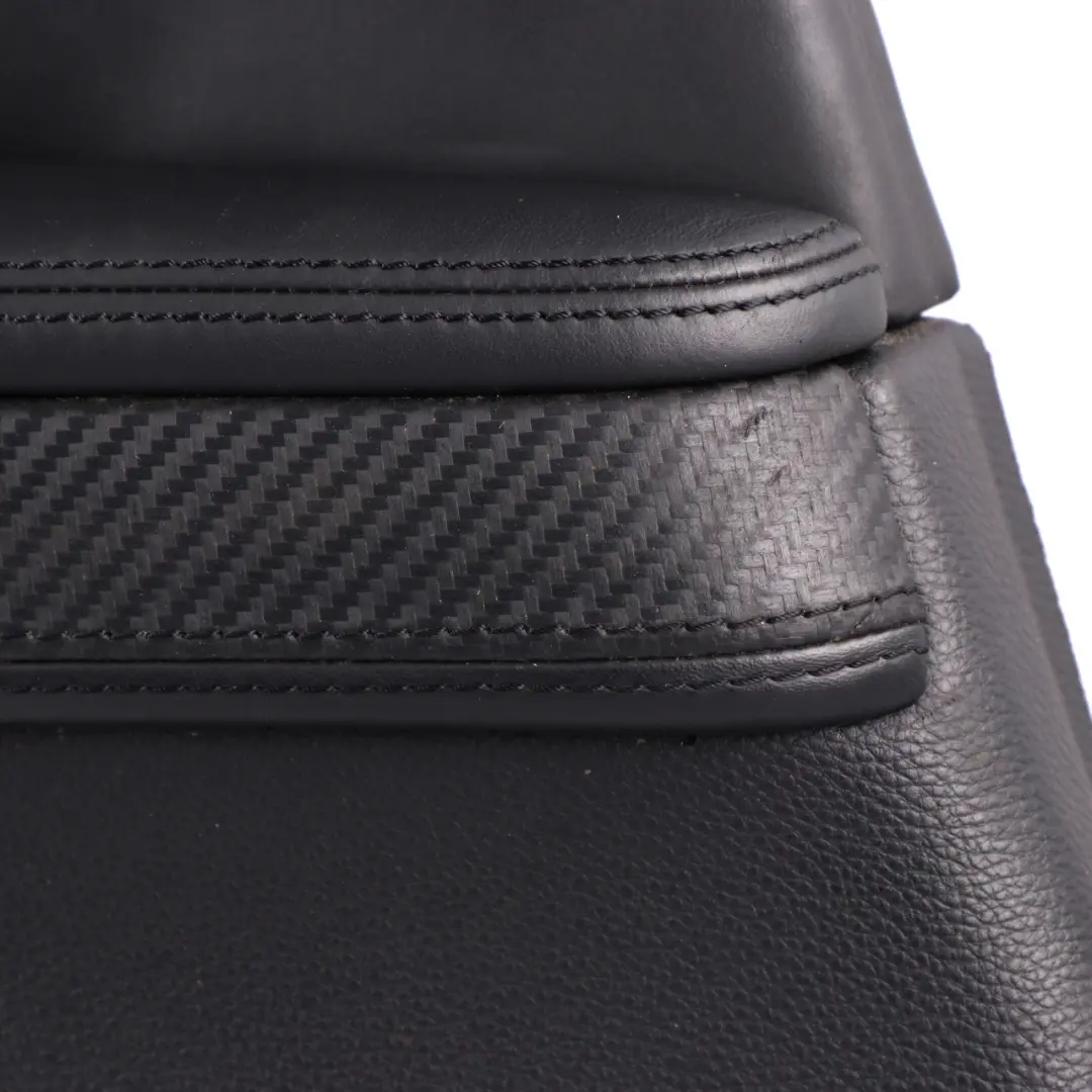 BMW E92 M3 Coupe Rear Left N/S Lateral Trim Panel Lining Black Leather