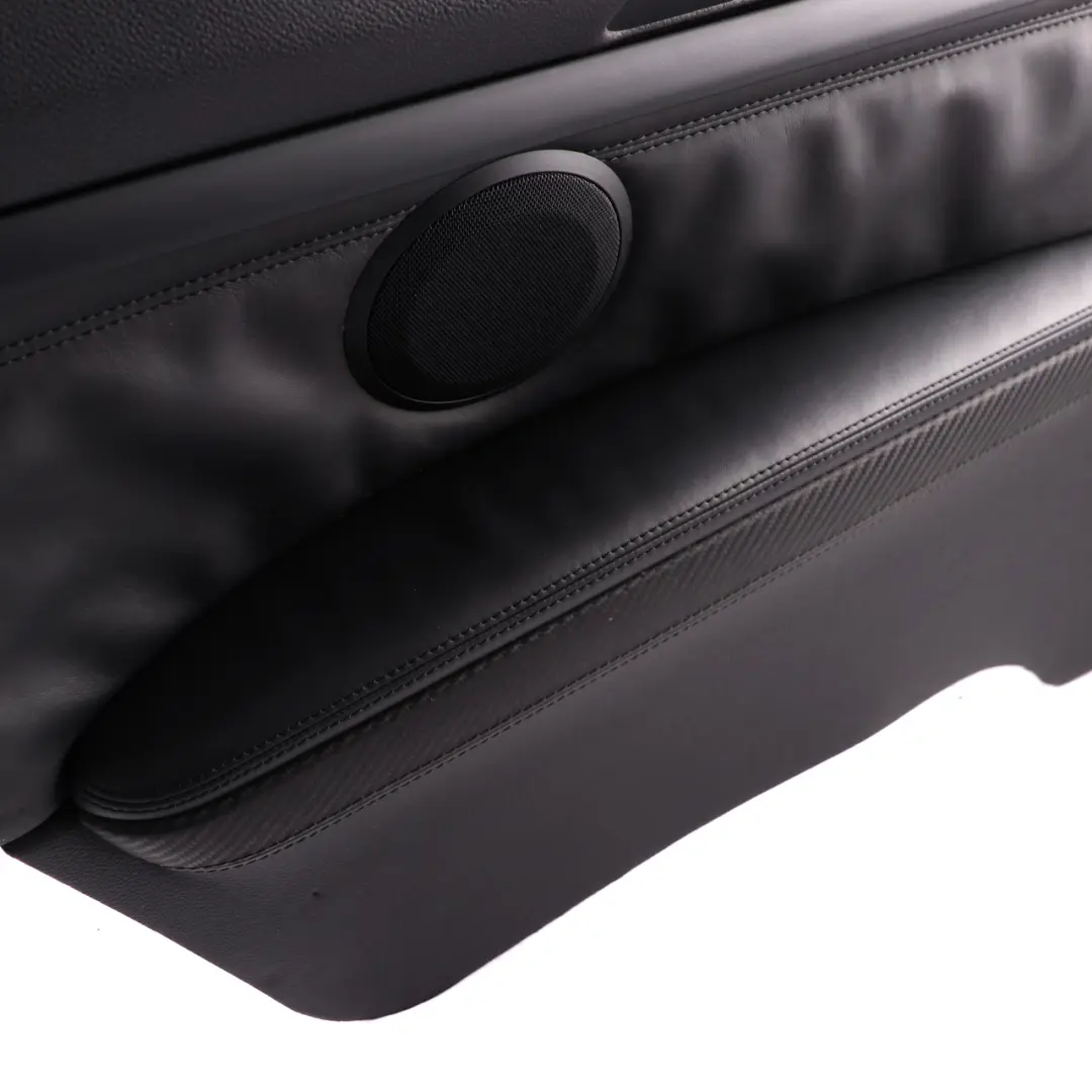 BMW E92 M3 Coupe Rear Left N/S Lateral Trim Panel Lining Black Leather