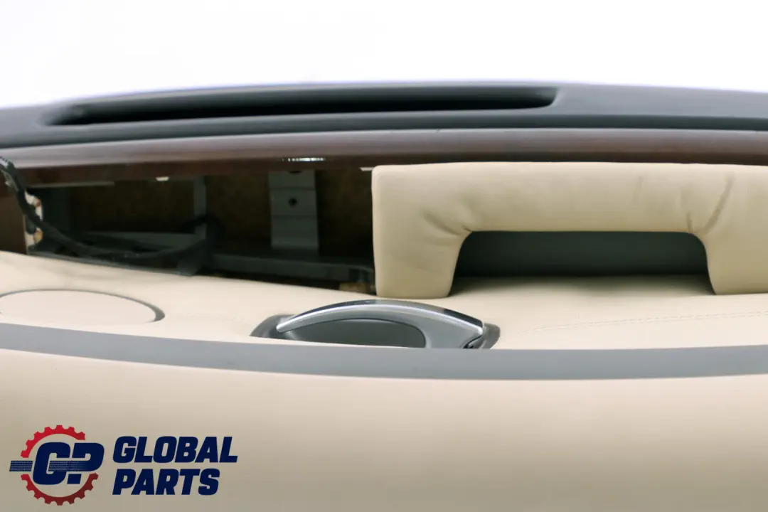 BMW 7 Series E65 E66 Rear Left N/S Door Card Leather Cream Beige Lining Trim
