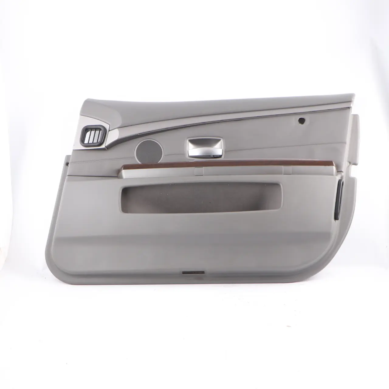 BMW E65 E66 Door Card Front Right Door Lining Panel Leather Flanell Grey 9154460