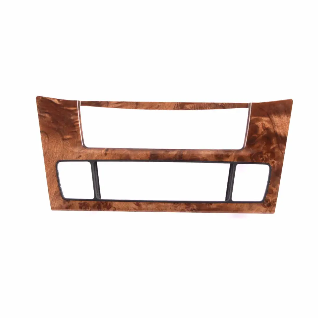 BMW E60 E61 LCI Cover Trim Panel Dashboard Frame Wood Poplar Light