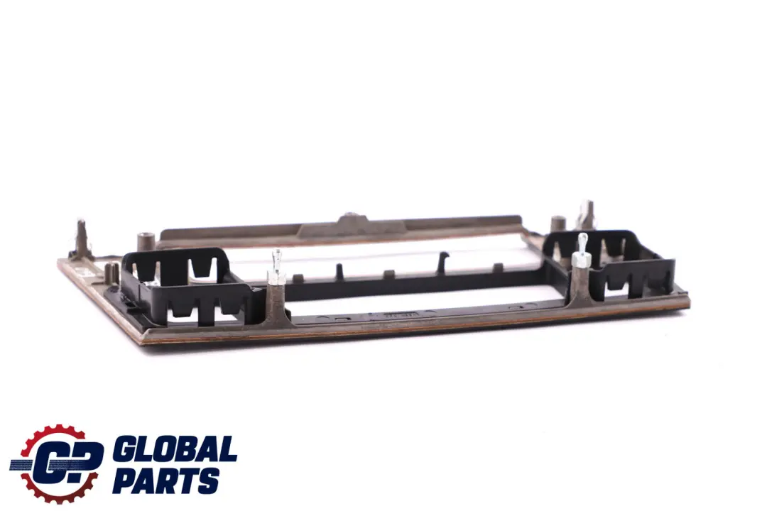 BMW 5 er E60 E61 LCI Blende I-Tafel Holz Pappel Dunkel 9156032