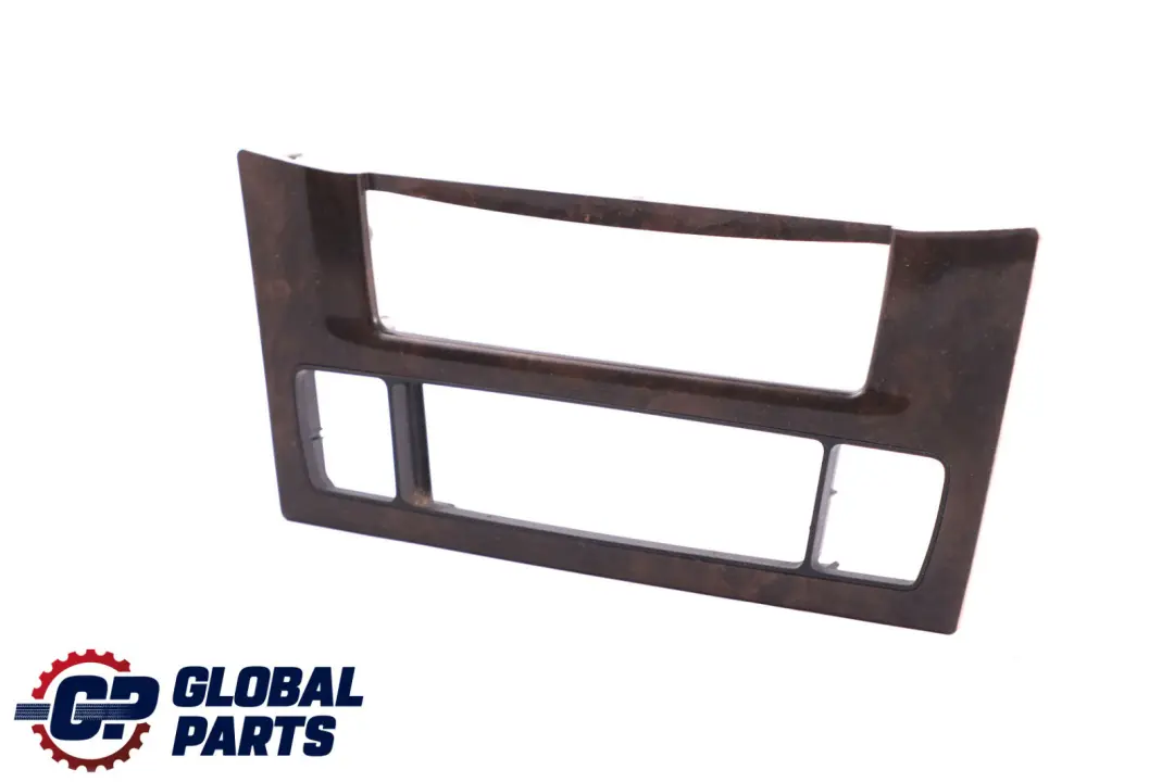 BMW 5 er E60 E61 LCI Blende I-Tafel Holz Pappel Dunkel 9156032