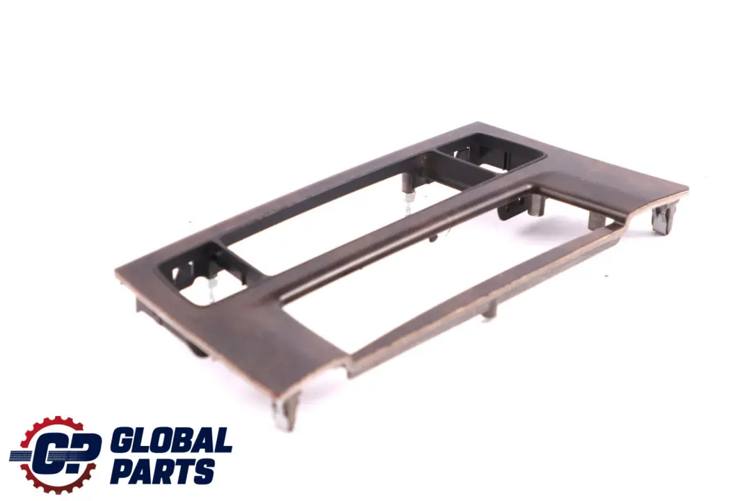 BMW 5 er E60 E61 LCI Blende I-Tafel Holz Pappel Dunkel 9156032