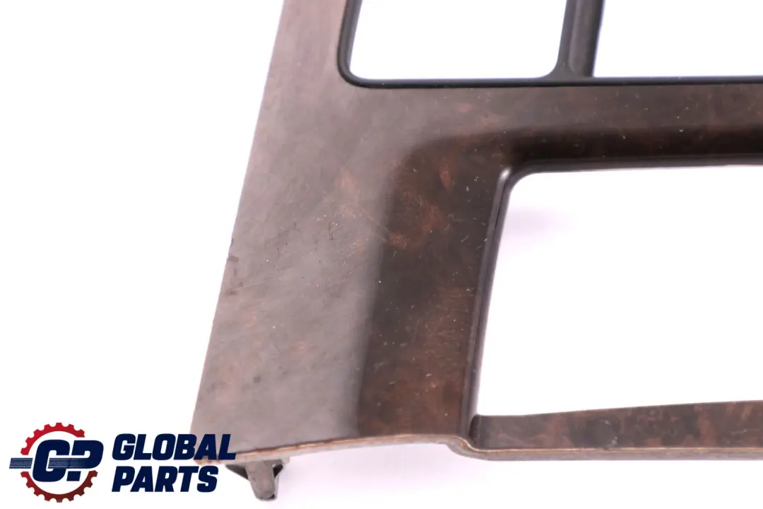 BMW 5 er E60 E61 LCI Blende I-Tafel Holz Pappel Dunkel 9156032