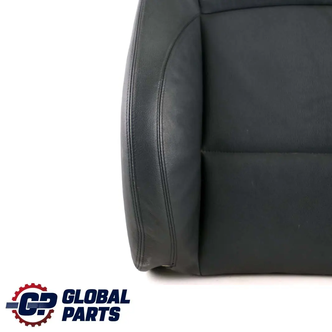 BMW 3 Series E90 E91 Front Left N/S Sport Seat Backrest Cover Leather Black