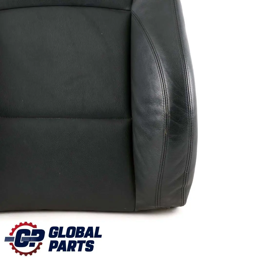 BMW 3 Series E90 E91 Front Left N/S Sport Seat Backrest Cover Leather Black