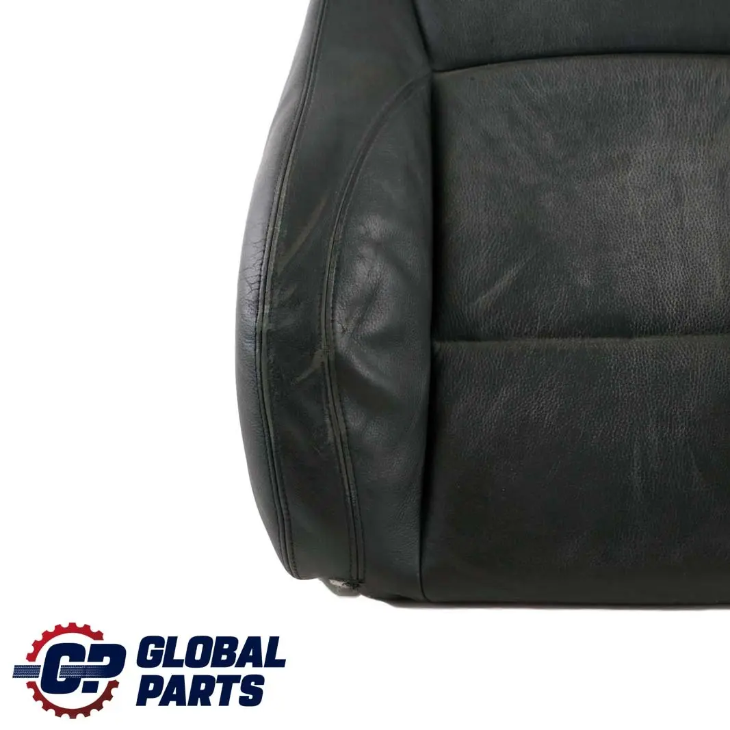 BMW 3 Series E90 E91 Front Right O/S Sport Seat Backrest Cover Leather Black