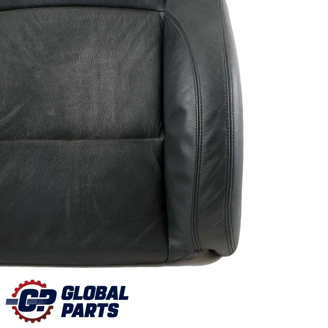 BMW 3 Series E90 E91 Front Right O/S Sport Seat Backrest Cover Leather Black