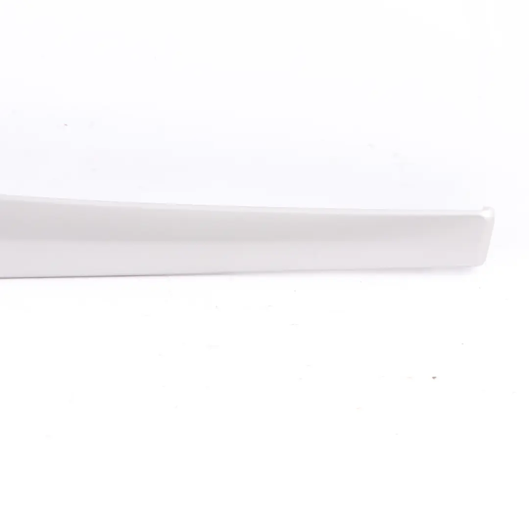 Door Trim BMW F07 Rear Door Card Right O/S Decorative Strip Satin Silver 9156542
