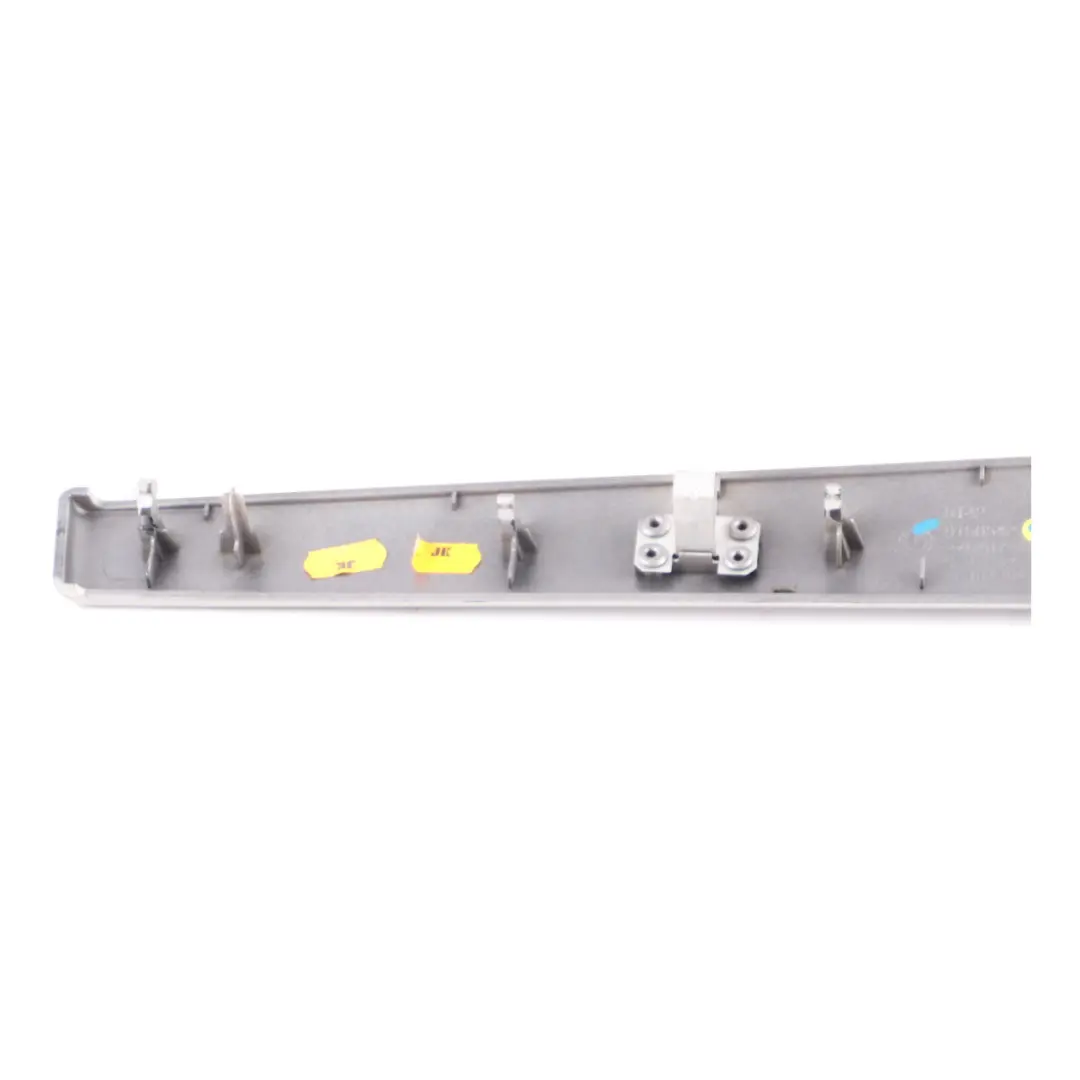 Door Trim BMW F07 Rear Door Card Right O/S Decorative Strip Satin Silver 9156542