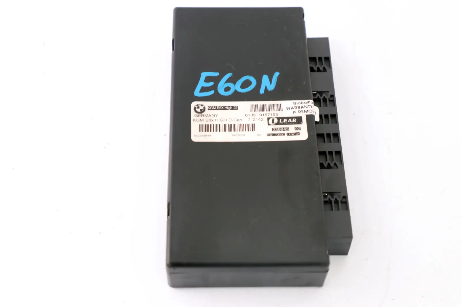 BMW E60 E61 LCI E63 E64 Módulo puerta enlace de la carrocería control ECU9157155