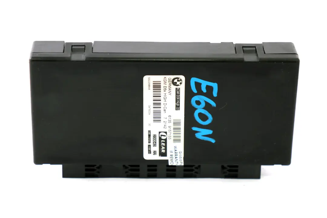 BMW E60 E61 LCI E63 E64 Módulo puerta enlace de la carrocería control ECU9157155