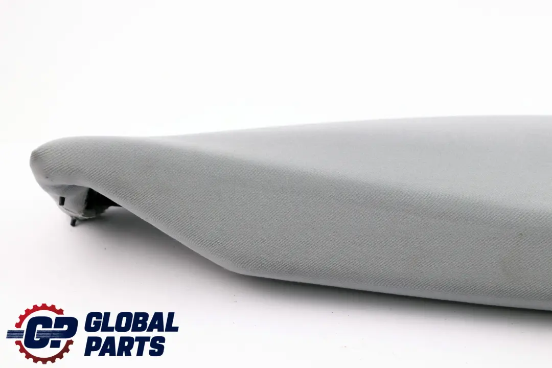 BMW 1 Series E81 E82 Rear Seat Side Finisher Corner Left N/S Grey Cloth Fabric