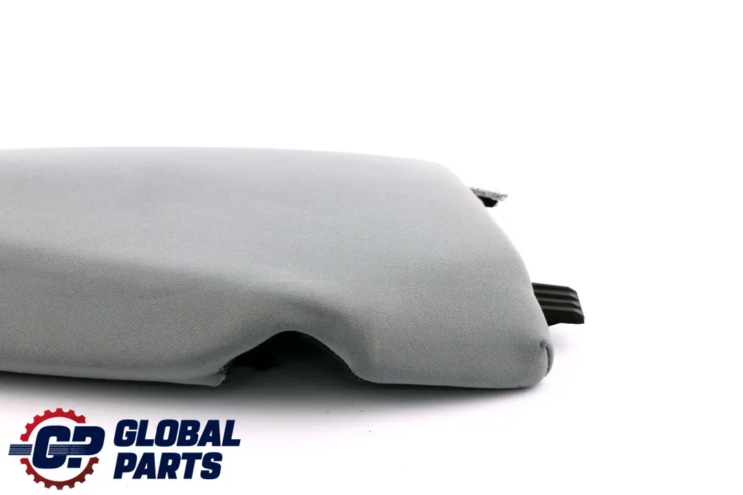 BMW 1 Series E81 E82 Rear Seat Side Finisher Corner Left N/S Grey Cloth Fabric