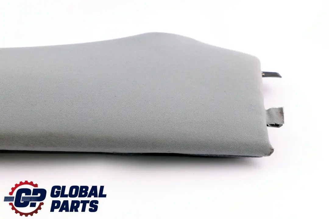 BMW 1 Series E81 E82 Rear Seat Side Finisher Corner Right O/S Grey Cloth Fabric