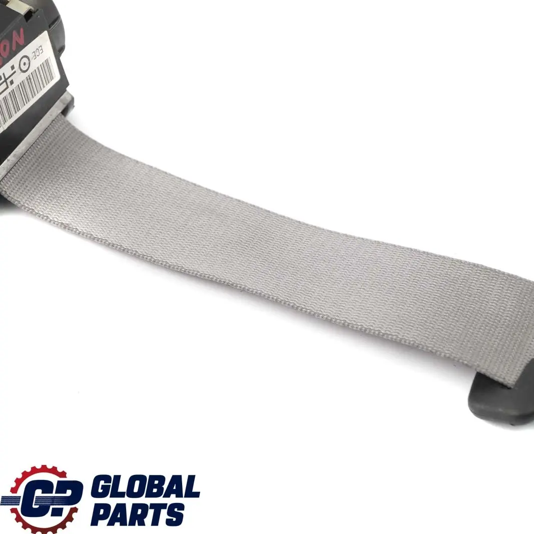 BMW 3 Series E90 LCI Saloon Upper Seat Belt Rear Centre Middle Grey 9160111