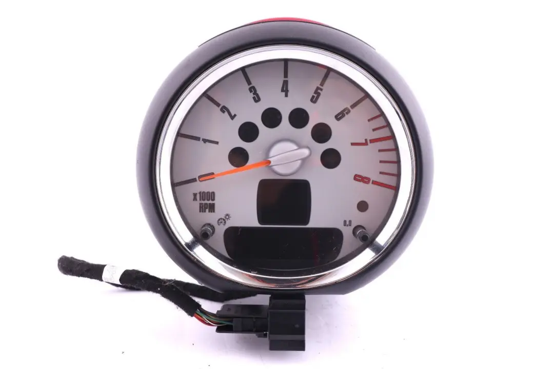 BMW MINI Cooper 1 R56 R57 R59 Tachometer Gauge Revolution Counter Chrome 9160224