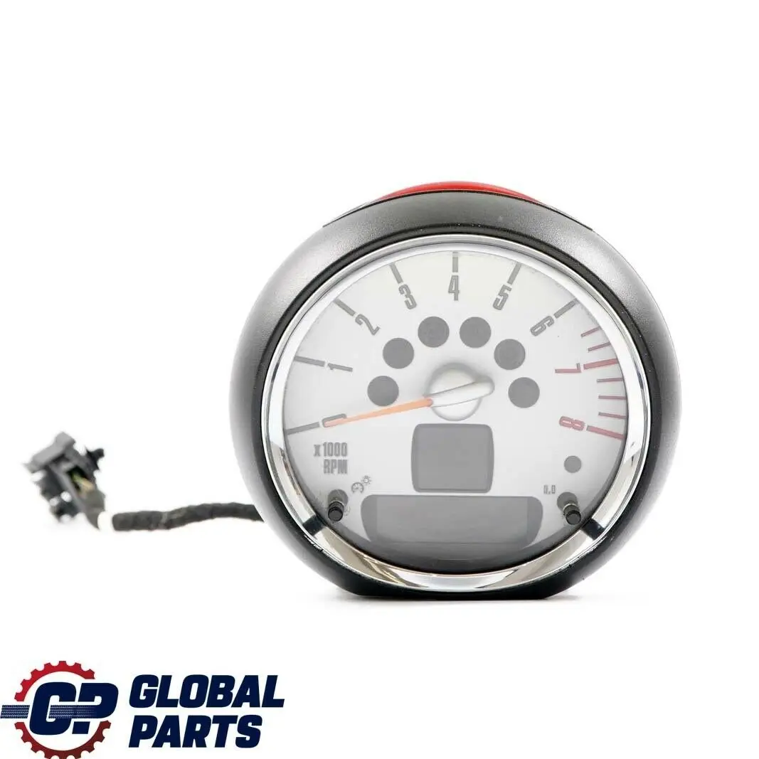 BMW MINI Cooper R56 R57 R59 Tachometer Gauge Revolution Counter Chrome 9160224