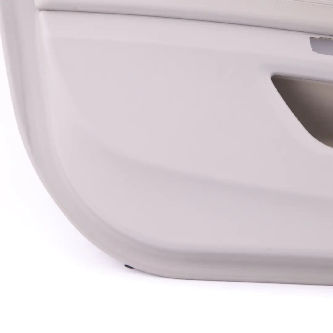 BMW F01 F02 Door Card Front Left N/S Trim Panel Cover Grey Leather Dakota