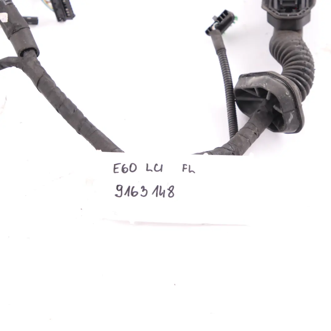 BMW E60 E61 Door Wiring Loom Harness Co-Drivers Passengers Side 9163145