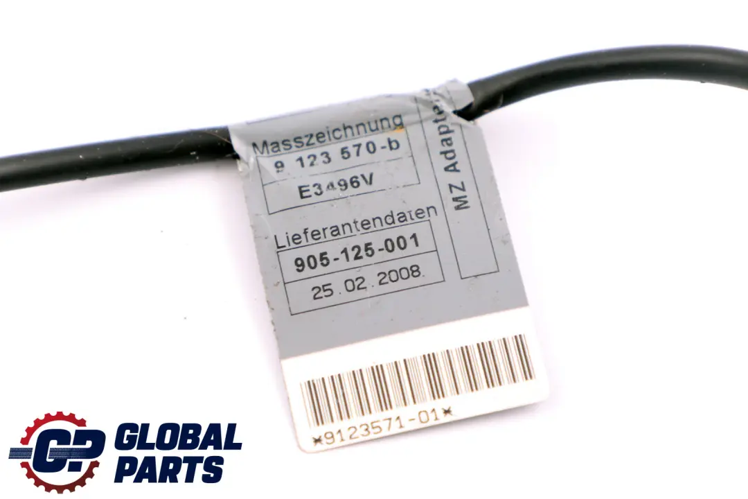 BMW E81 E87 Bateria Cable Negativo 9164355 9134855 9184208