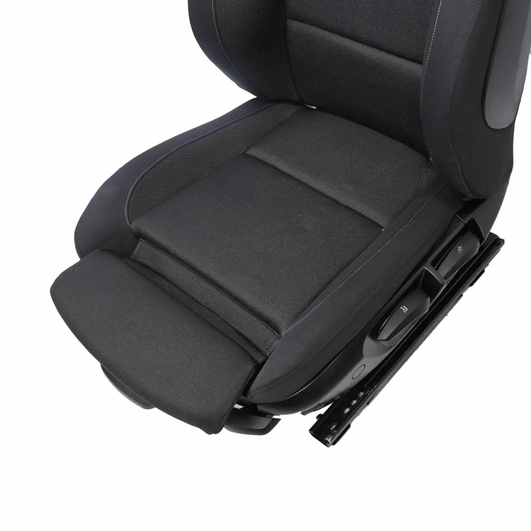 Front Seat BMW E81 E82 M Sport Left N/S Heated Side Fabric Network Anthrazit