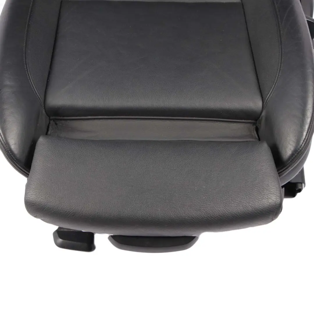 Front Seat BMW E81 E82 Left N/S Heated M Sport Black Schwarz Leather Boston 