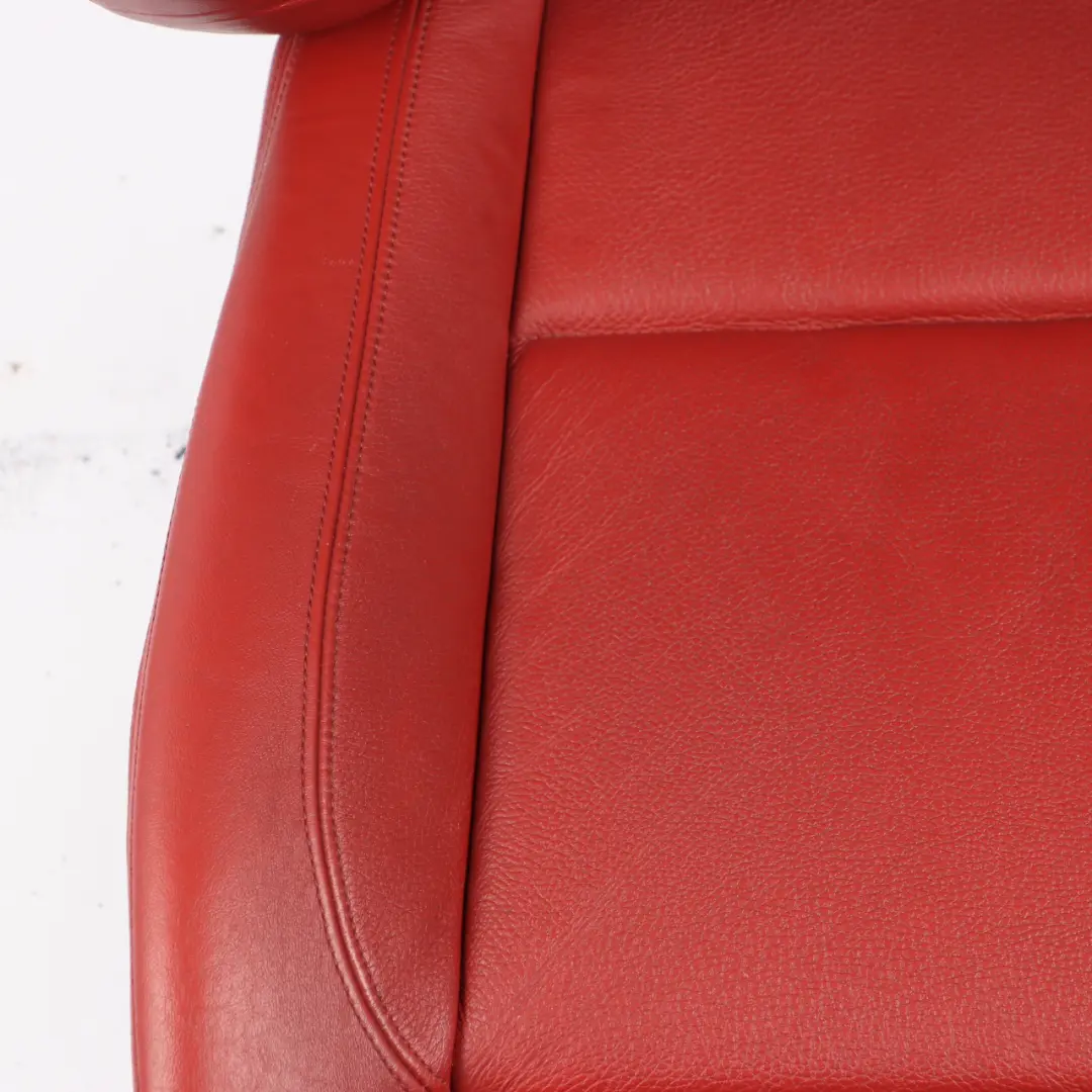 BMW E82 Front Seat M Sport Left N/S Interior Leather Boston Korall Red