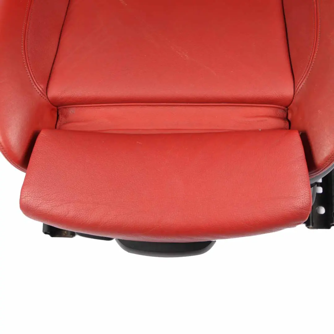 Front Seat BMW E82 Left N/S Passenger M Sport Red Leather Boston Korall Red