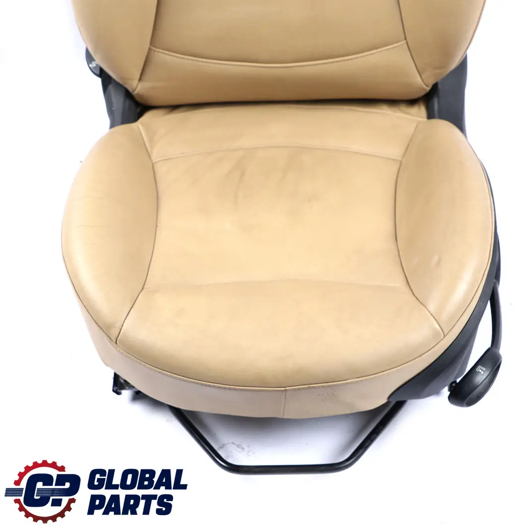 Mini Cooper One R55 R56 Beige Leather Front Left N/S Seat