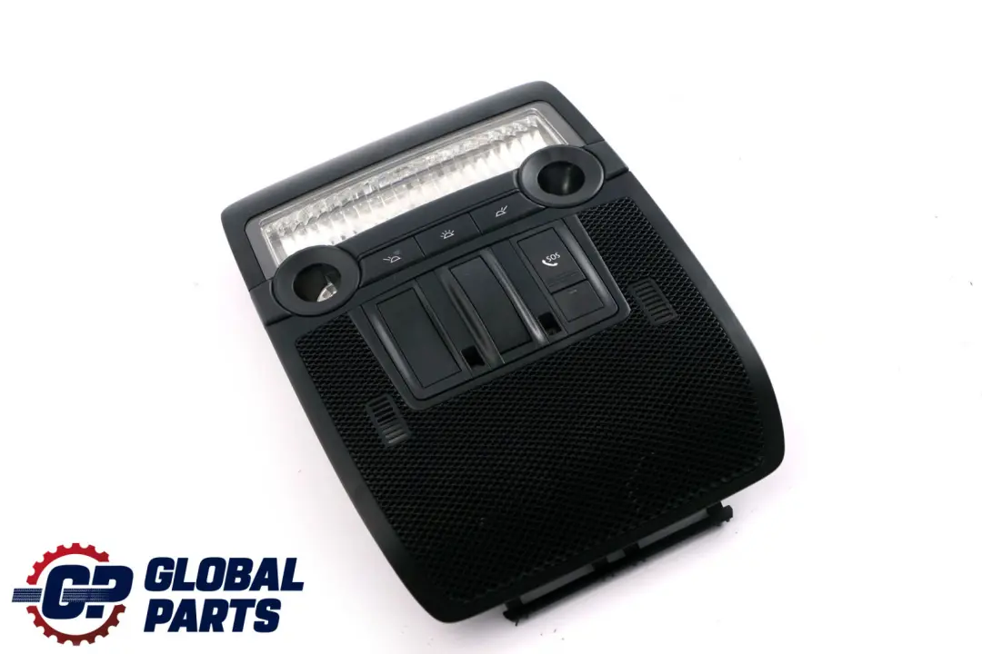 BMW X5 E70 Unite d'Interrupteur d'Eclairage de Toit Centre Arriere 9166629