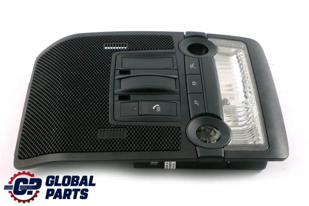 BMW X5 E70 Unite d'Interrupteur d'Eclairage de Toit Centre Arriere 9166629