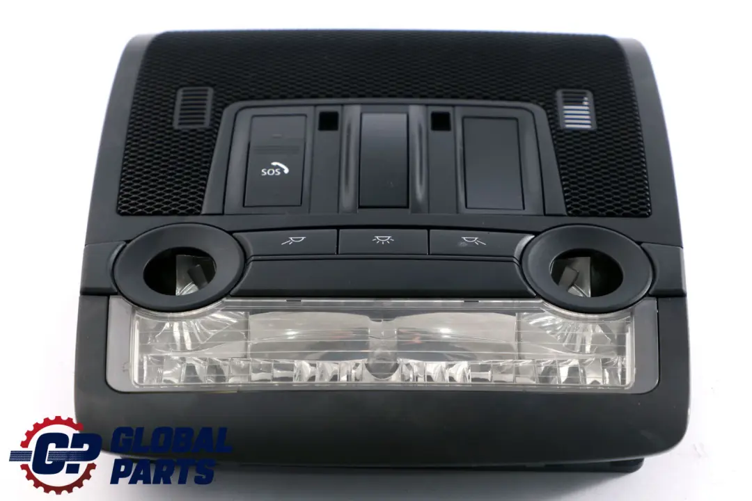 BMW X5 E70 Unite d'Interrupteur d'Eclairage de Toit Centre Arriere 9166629
