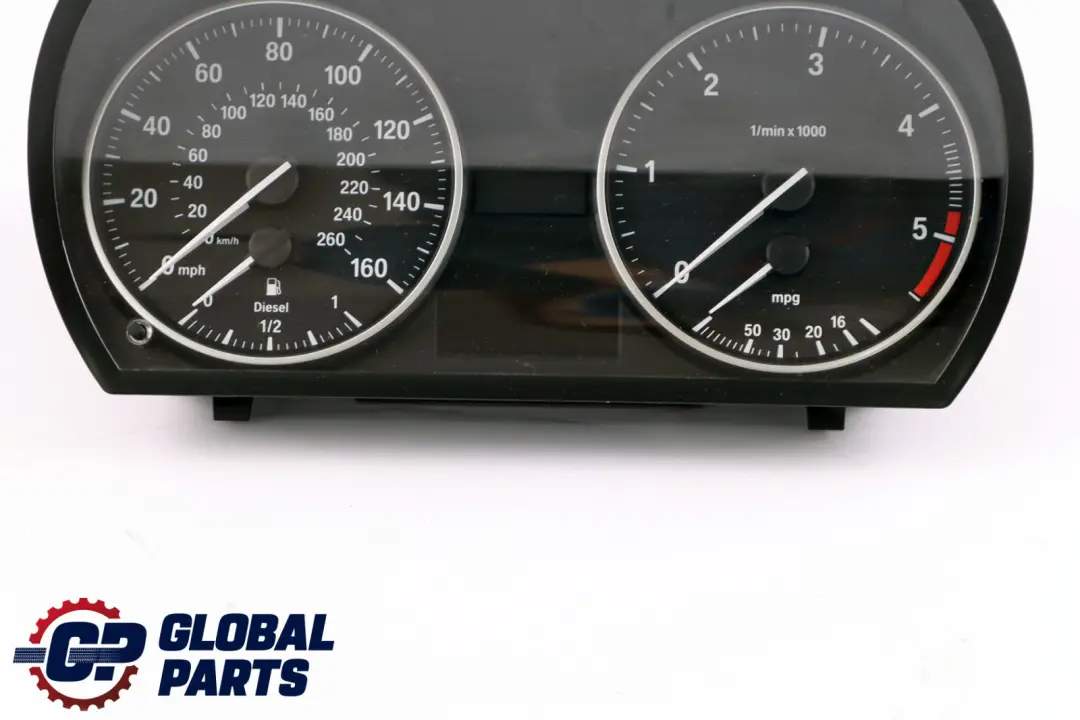 BMW 3 Series E90 E91 Instrument Cluster Speedo Clocks Diesel Manual 9166849