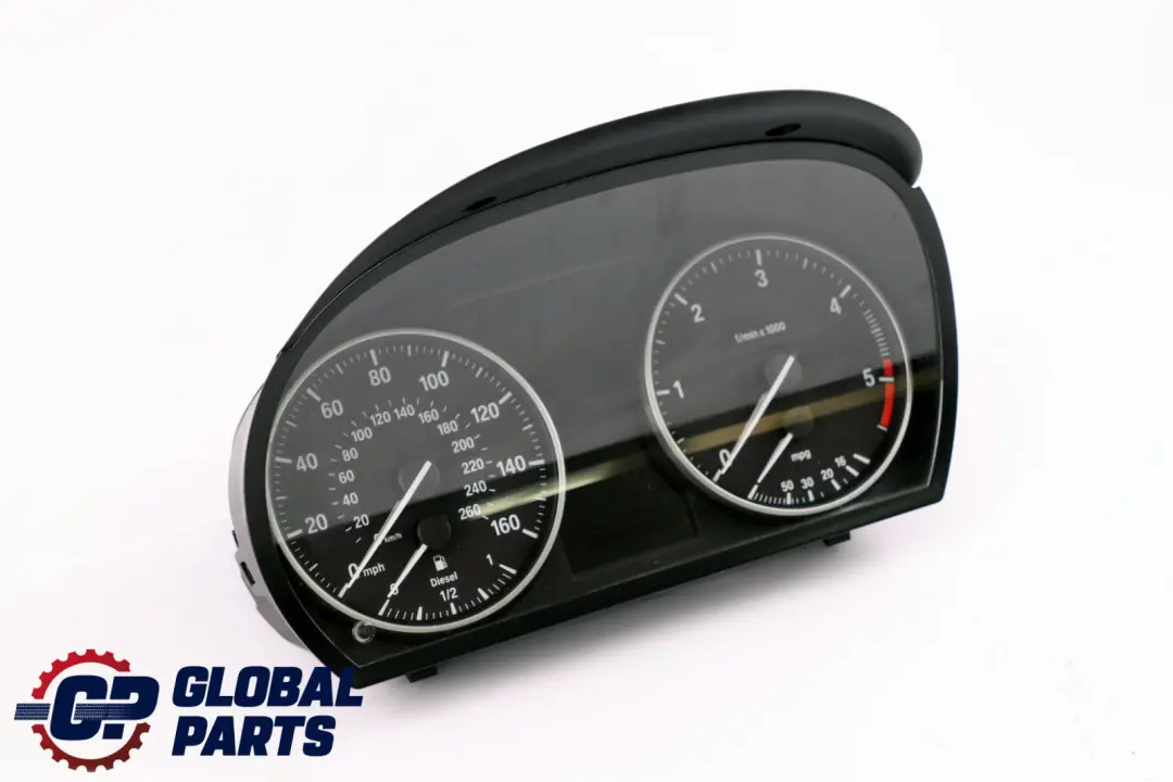 BMW 3 Series E90 E91 Instrument Cluster Speedo Clocks Diesel Manual 9166849