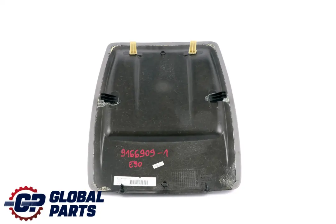 BMW E90 E91 E92 LCI Panel Trasero Asiento Sin Red Bolsa Gris Grau 9166909