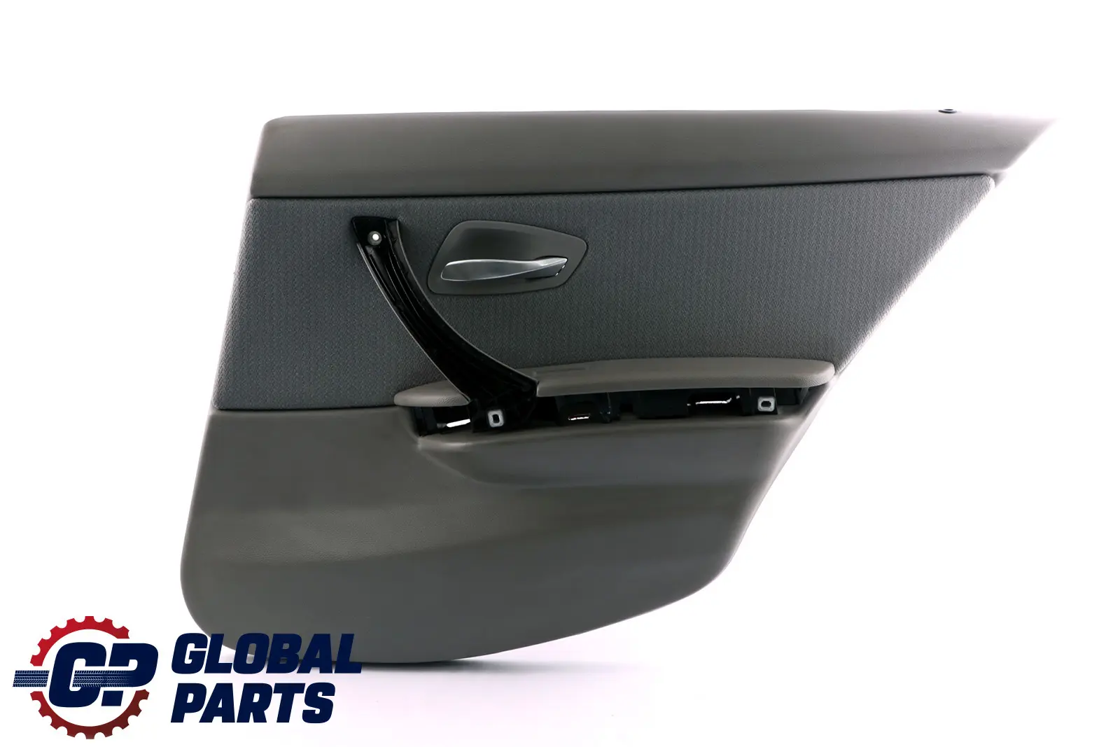 BMW E90 E91 LCI Panel De La Tarjeta De Puerta Trasera Derecha Tela Gris Vertex