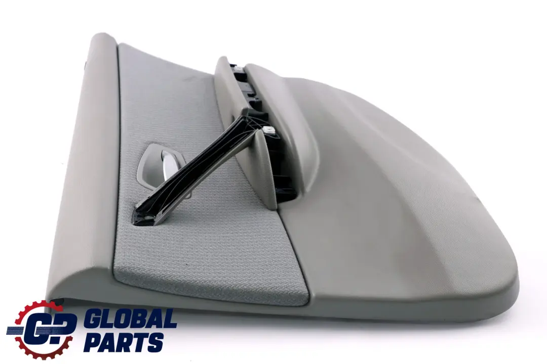 BMW E90 E91 LCI Panel De La Tarjeta De Puerta Trasera Derecha Tela Gris Vertex