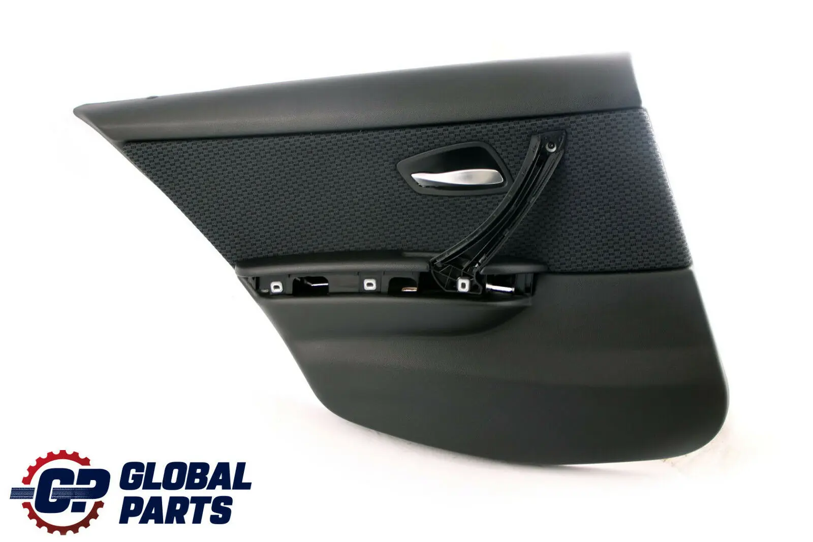 BMW 3 E90 LCI Rear Left Door Card Panel N/S Cloth Leather Impuls Anthracite