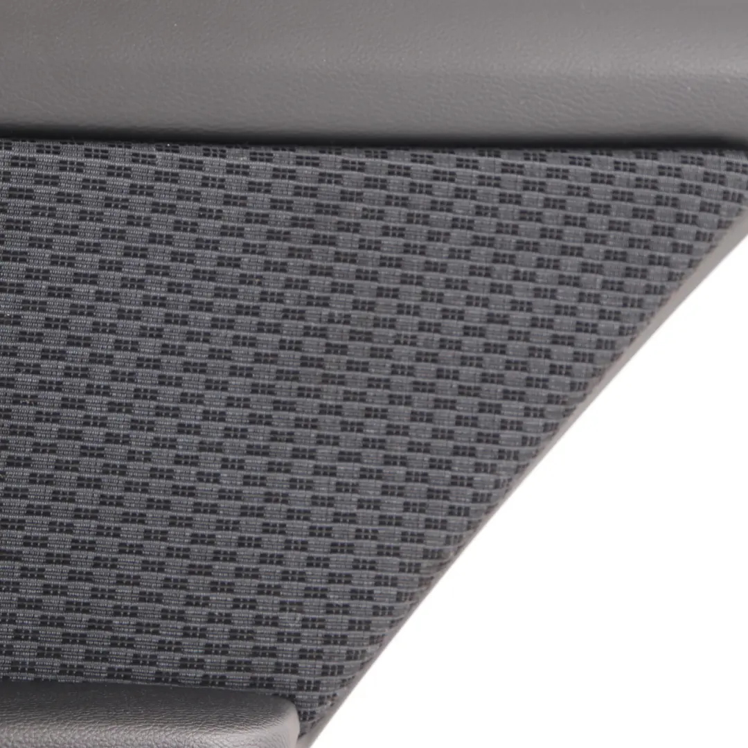 BMW E90 LCI Rear Right Door Card Panel O/S Cloth Leather Impuls Anthracite