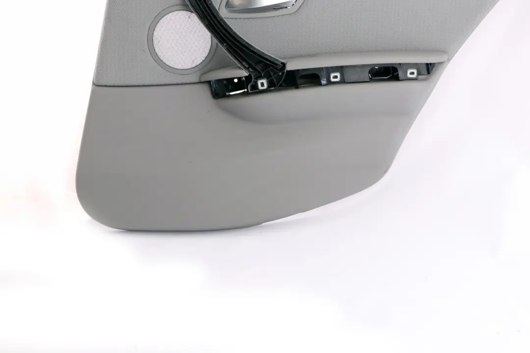 BMW 3 Series E90 LCI Rear Right O/S Door Card Lining Grey Cloth Vertex Trim