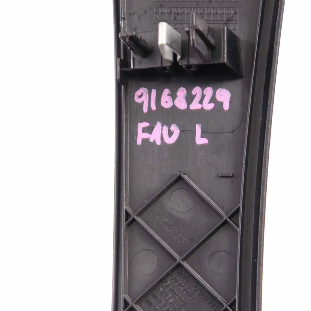 Sitzbezug BMW F01 F10 F11 Verkleidung vorne links Verkleidung Schwarz Memory