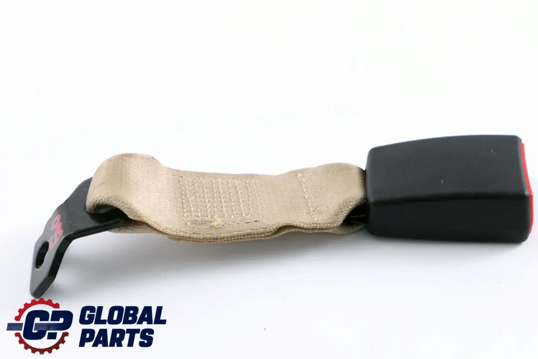 Belt Clip BMW E60 E61 Lower Clasp Buckle Rear Center Cremebeige 9168380