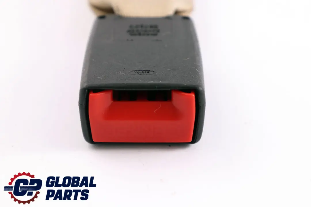 Belt Clip BMW E60 E61 Lower Clasp Buckle Rear Center Cremebeige 9168380