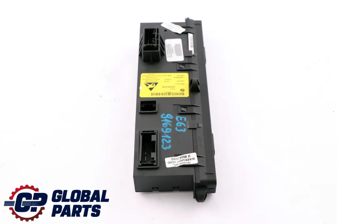 BMW 6 Series E63 E63N LCI Centre Console Switch Centre DTC PDC 9169123