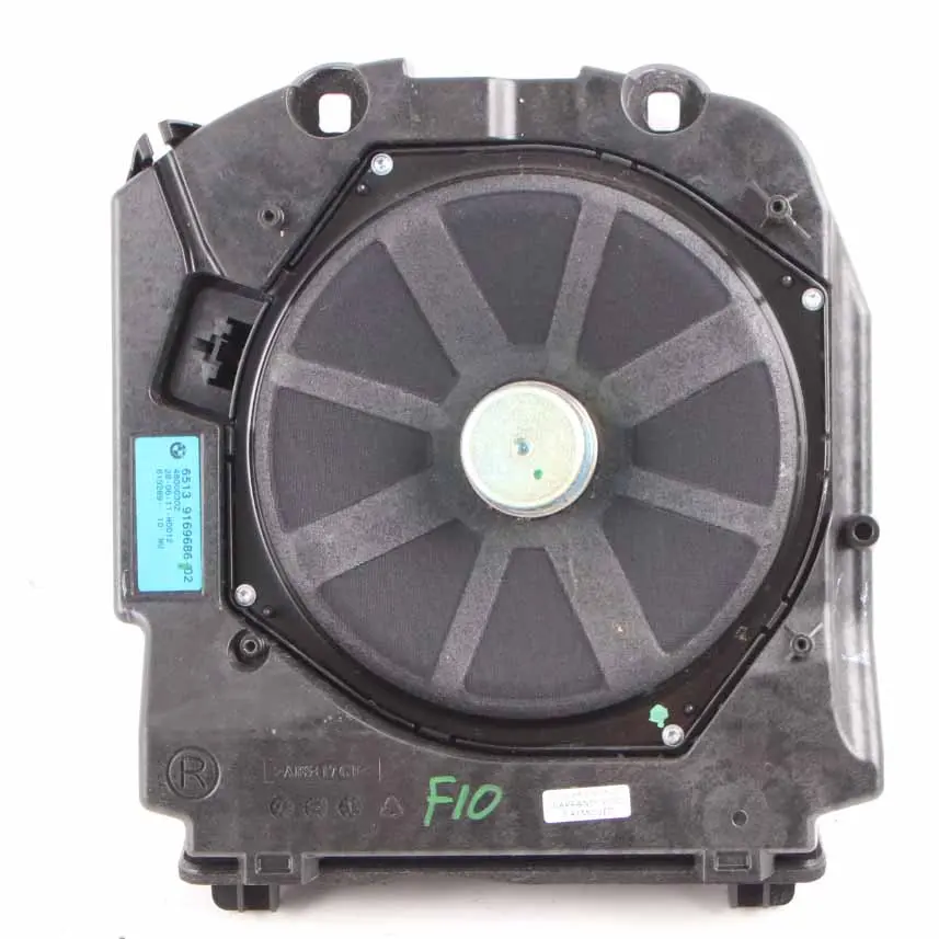 BMW F10 F11 F13 Altavoz Central Delantero Derecho HiFi Subwoofer Graves 9169686