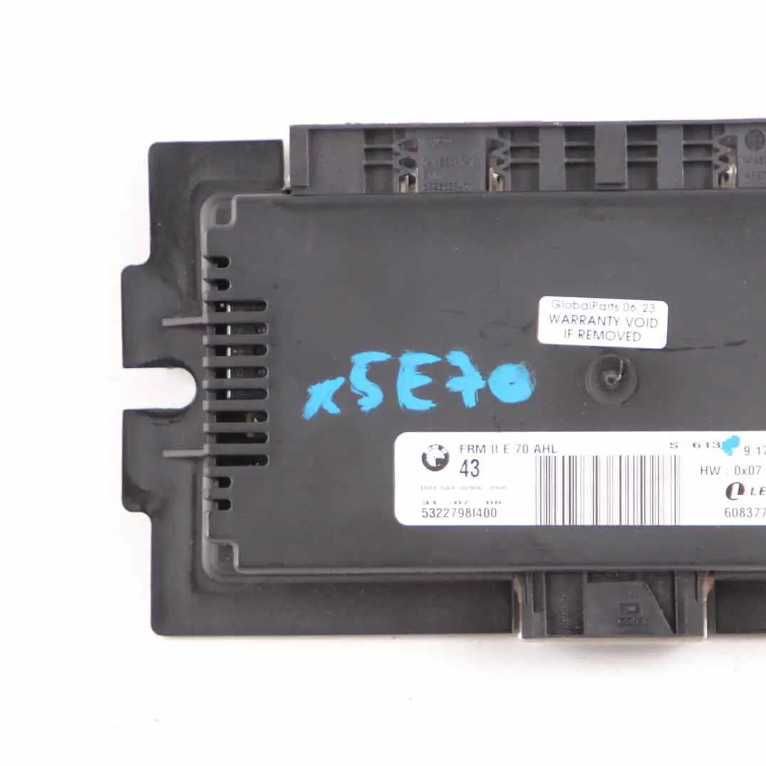 BMW X5 E70 Moduł Sterownik Świateł Oświetlenia ECU FRM II Lear 9170454