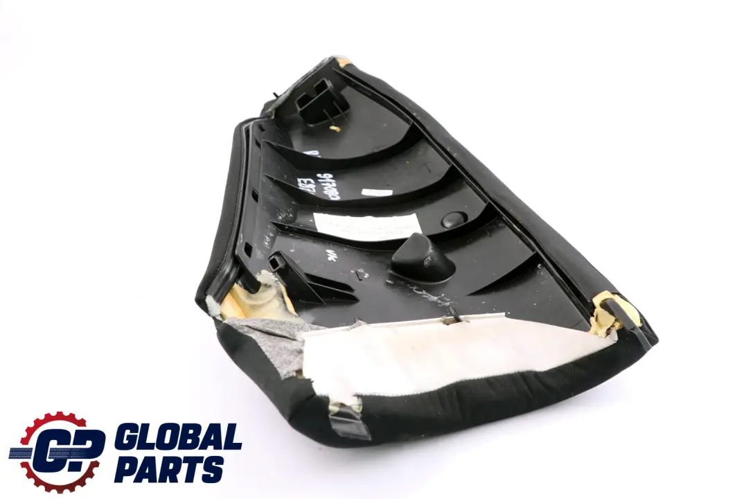 BMW 1 Series E87 LCI Rear Seat Side Finisher Corner Right O/S Black Cloth